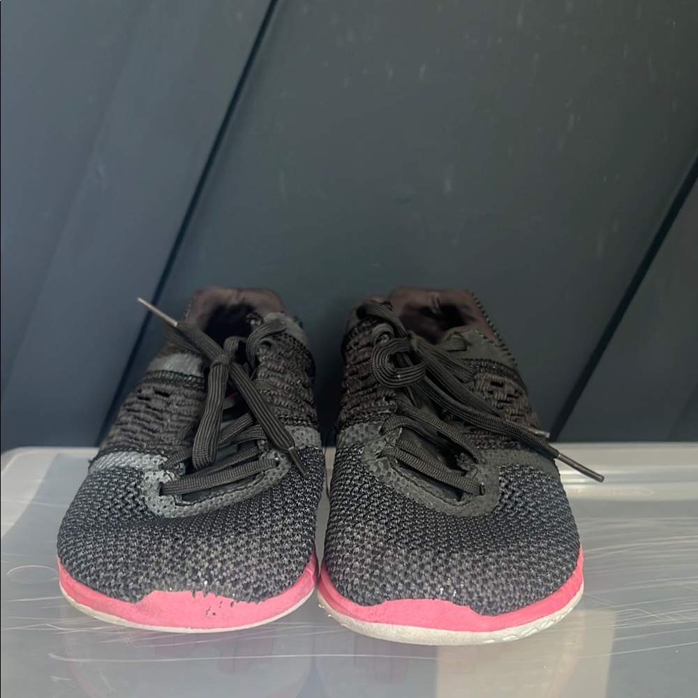 Reebok Black and Pink Athletic Shoes Lightweight Mesh